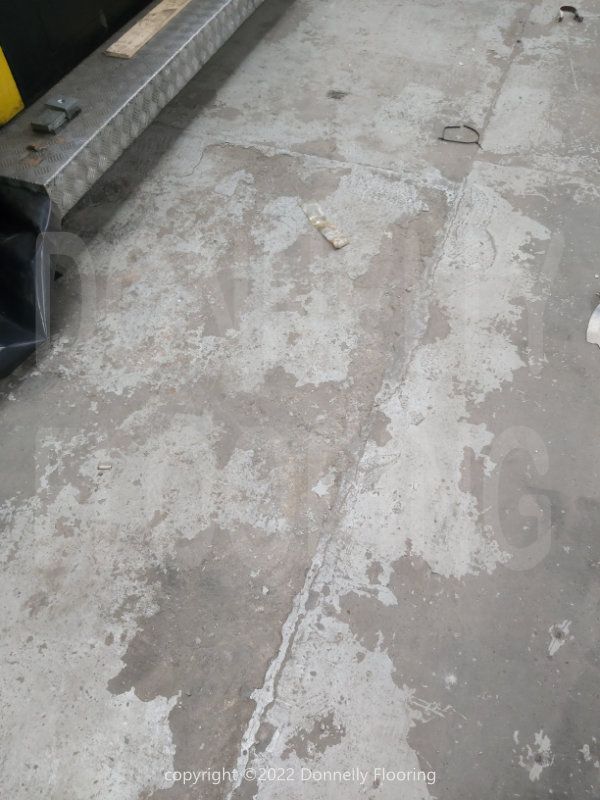 Concrete repairs - surface cracks