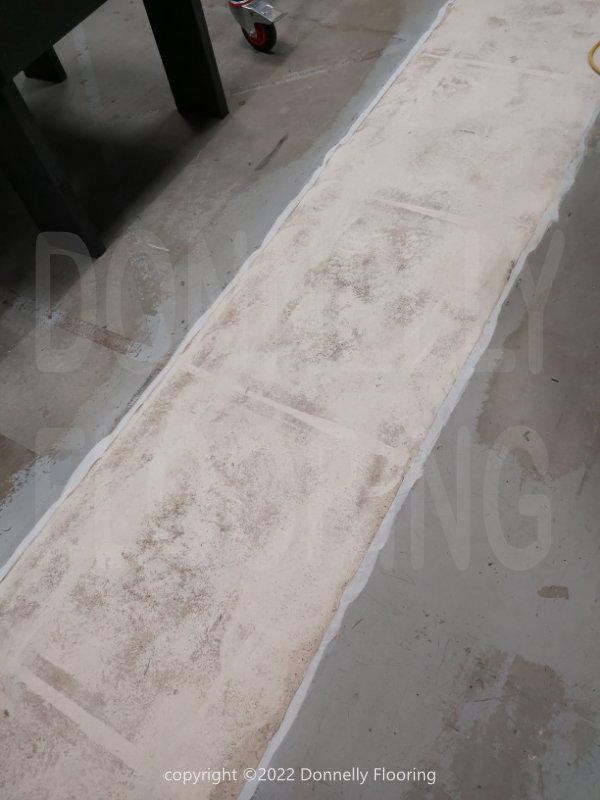 B&Q Warehouse resin flooring refurbishment - preparation work