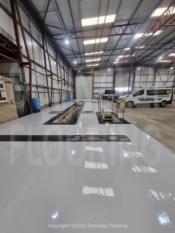 Five Ways Multiway resin flooring refurbishment - top coat