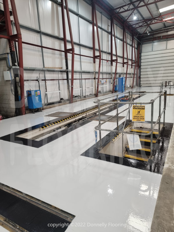 Five Ways Multiway resin flooring refurbishment - top coat