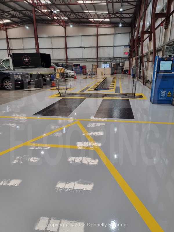 epoxy resin flooring project - Five Ways Multiway
