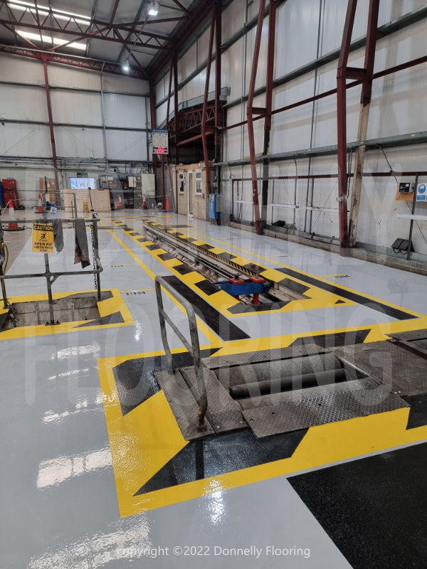 Five Ways Multiway resin flooring refurbishment - top coat