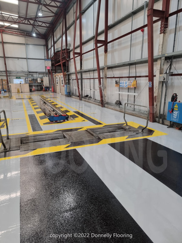 Five Ways Multiway resin flooring refurbishment - top coat