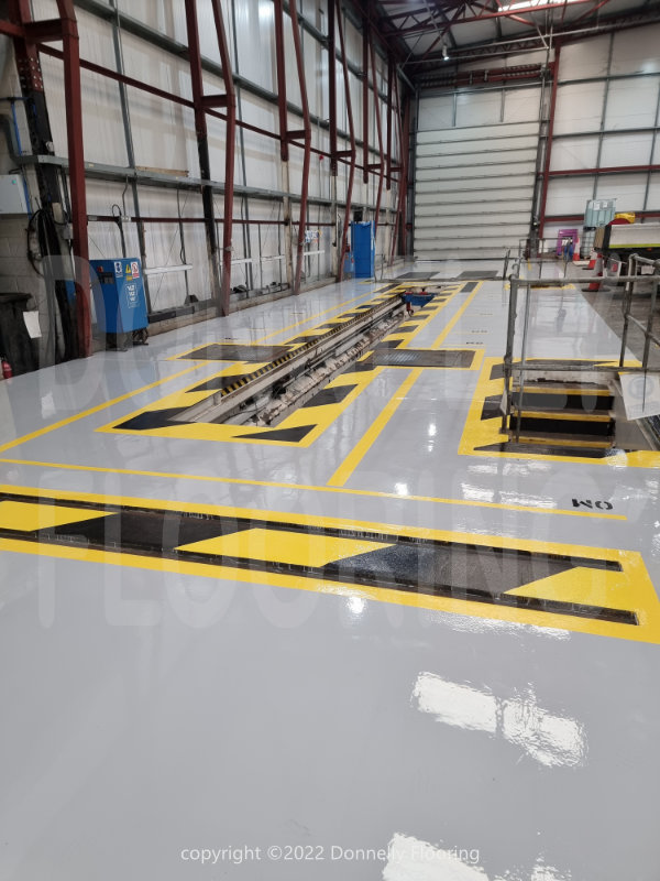 Five Ways Multiway resin flooring refurbishment - top coat