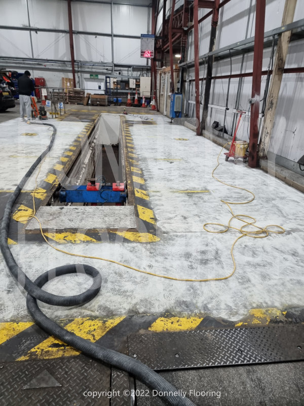 Five Ways Multiway resin flooring refurbishment - before