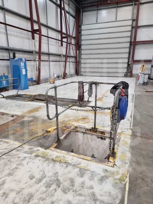 Five Ways Multiway resin flooring refurbishment - before