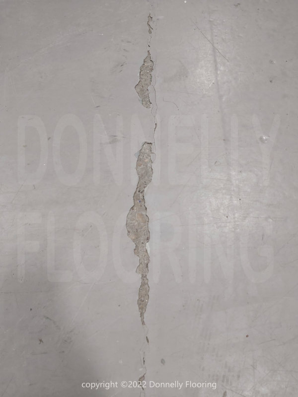 Lamborghini resin flooring refurbishment - before